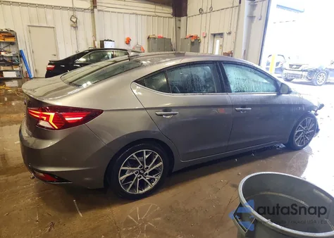 2020 Hyundai Elantra Sel z USA, uszkodzony, nr VIN 5NPD84LF6LH524522